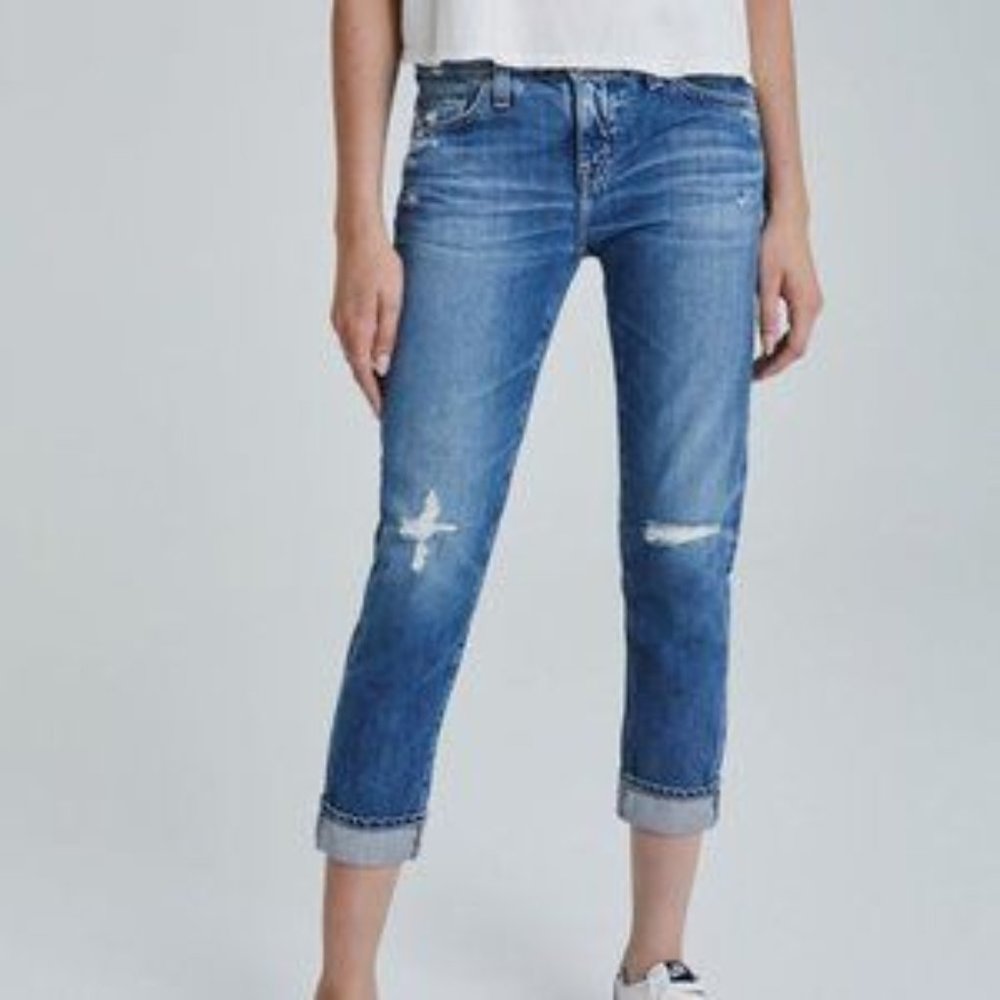 AG Adriano Goldschmied Prima Crop Jeans
